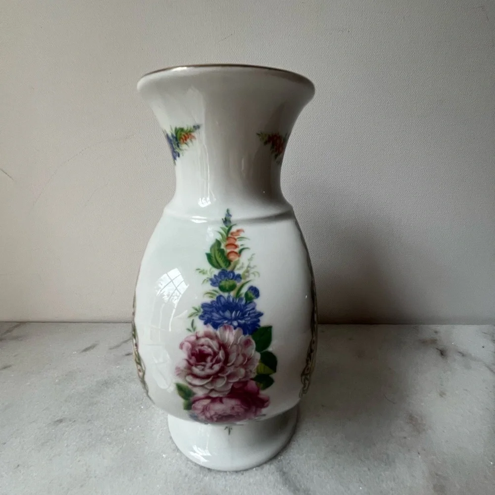 Limoges Depos decorazione exclusiva T Limoges floral vase 6 1/6”